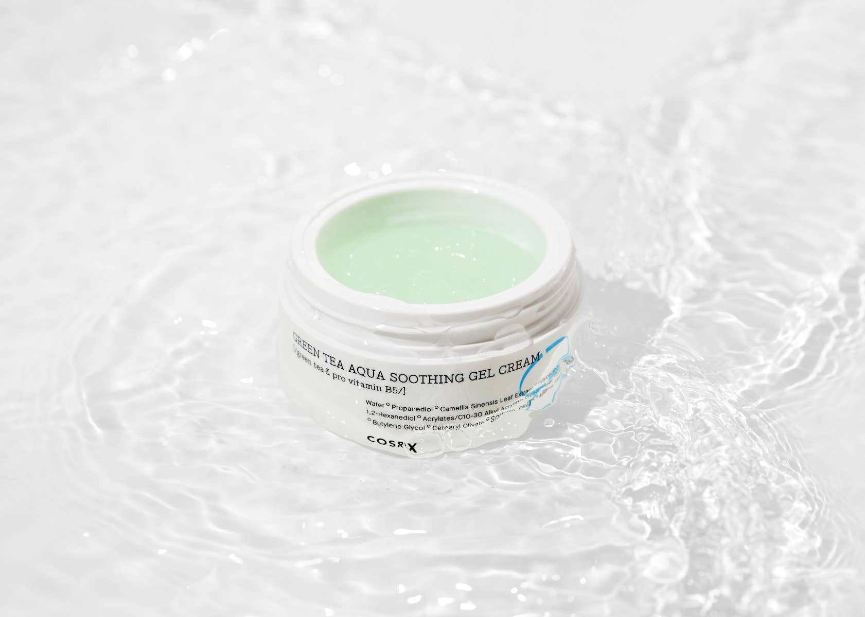 Cosrx Green Tea Aqua Soothing Gel Cream Media 1